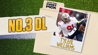 Ohio States Tyleik Williams is TWITCHY for a big man  Summer Scouting 2025 NFL Draft DL Previews [upl. by Cynthie]