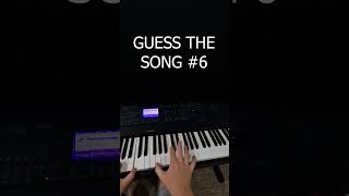 GUESS THE SONG 6 piano pianotutorial pianocover pianomusic pianolessons guessthesong [upl. by Conway651]