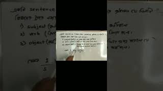 subjectverbobjecttrendingshortvideo englishgrammarenglish [upl. by Levan353]