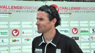 Interview Andreas Raelert 1 Platz Challenge Kraichgau 2011 [upl. by Amliw]