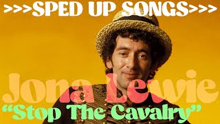 Jona Lewie  quotStop The Cavalryquot SPED UP SONGS CHRISTMAS EDITION🎄🐿️🎄 [upl. by Kantos]