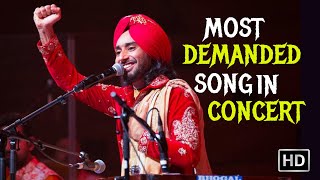 Satinder Sartaj Most Demanding Song In The Concert  Satinder Sartaaj Romantic Song  Best Song [upl. by Muffin743]