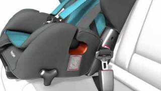 How To Fit The Recaro Young Sport Car Seat Lullaboo baby [upl. by Elleyoj]