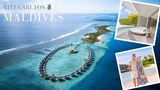 The Ritz Carlton Maldives – 8 Day Stay Beach Pool Villa Luxury Resort [upl. by Endora]