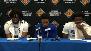 MBB Postgame vs UNLV Jaden Bediako AlAmir Dawes Kadary Richmond [upl. by Ketchum]