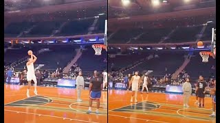 Ben Simmons Does The IMPOSSIBLE amp Misses Every Shot In Warmups [upl. by Ynnohj]