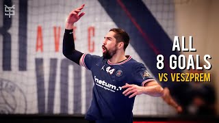 Best Of Nikola Karabatic ● All Goals vs Veszprem ● 2022 ᴴᴰ [upl. by Anawik]