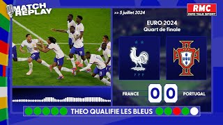 Euro 2024  FrancePortugal le replay RMC de la séance de tirs au but [upl. by Schreck]