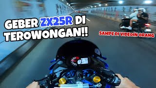 SAMPE DI VIDEOIN‼️ GEBER ZX25R DI TEROWONGAN JOGJAKARTA  Indonesia Motovlog 320 [upl. by Otter]