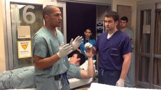 Upper Extremity Splint Application  Part 1 [upl. by Aicenod]