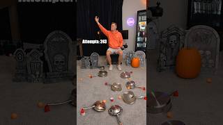 Ping Pong Trick Shot Halloween [upl. by Eimmaj]