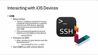 34 FREE IOS Pentest Course  Interaction via SSH  libimobiledevice [upl. by Nicolis]