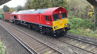 Class 66  66030  DB Cargo UK [upl. by Assyn714]