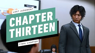 Lost Judgment Gameplay Walkthrough  Chapter 13 Final Chapter Darkest Before the Dawn [upl. by Rialc130]