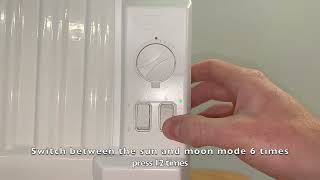 Reset electronic thermostat [upl. by Llerreg]