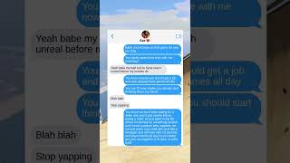 Bro hit a clip mid convo 😭😭 relationships fyp viralvideo [upl. by Ebert92]