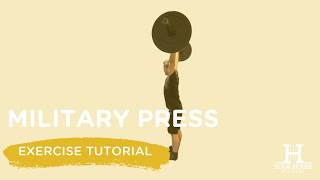 How to Do Military Press [upl. by Aek]