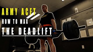 QUICK TIPS How to MAXIMIZE your ARMY ACFT Deadlift [upl. by Camille618]