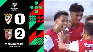 Resumo 1 Dezembro 12 Braga  Taça de Portugal  sport tv [upl. by Alexandro673]