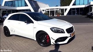 MercedesAMG A45  Drive and Review 2017 BRUTAL Sound Acceleration [upl. by Esilec]