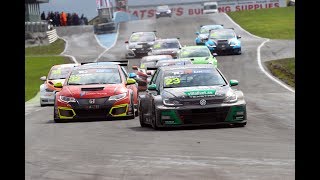 2018 TCR UK Knockhill Highlights [upl. by Trudey]