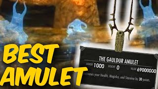 THE Best Amulet in Skyrim Anniversary Edition EASY GUIDE [upl. by Llenehc]