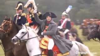 Napoleonic battle of Borodino reenacted 200 years on in Russia [upl. by Kcim]