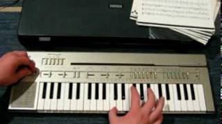 Yamaha PC100 Portasound Keyboard [upl. by Ayahsey]