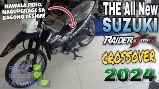 The Suzuki Raider J 115 FI Crossover 2024  Suzuki Motorcycle Review [upl. by Anah]