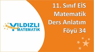 11 Sınıf EİS Matematik DAF Ders Anlatım Föyü 34 [upl. by Angle542]