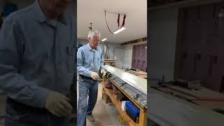 Custom trailing edge carbon fiber construction part 3 of 3 [upl. by Sig]