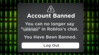 If You Say This On Roblox You Get Banned Instantly [upl. by Vod]