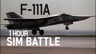 F111A Simulator Battle 1 Hour Warthunder [upl. by Aciram58]