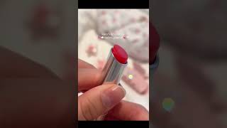 Dior Lip Glow Raspberry  Gisou Lip Oil Review lipstick dior diorbeauty shorts [upl. by Anirtac]