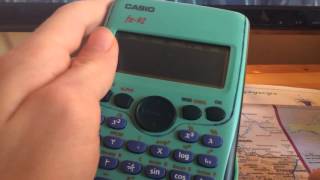 JOUER A DES JEUX SUR LA CALCULETTE CASIO FX92 2D [upl. by Regor285]