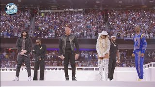 Concert du Super Bowl 2022  Dr Dre Snoop Dogg 50 Cent Kendrick Lamar Mary J Blige et Eminem [upl. by Hannus]