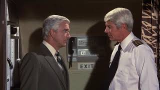 My favorite scene from the movie Airplane  Leslie Nielsen and Peter Graves [upl. by Martha]