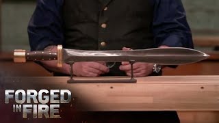 The Ancient Greeks Did NOT Mess Around With This Sword  Forged in Fire Season 3 [upl. by Sager]