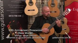 Alhambra Guitar Model 50th Anniversary RosewoodMilonga Interpreted by John Couch [upl. by Riggs]