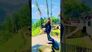 ඒක නිල්පාට cover travel ella youtubeshorts love elladj youtubeshorts zipline manoj jump 🇱🇰 [upl. by Nicoline719]