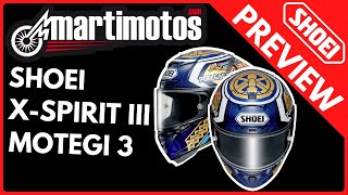 PREVIEW  SHOEI XSPIRIT 3 MARQUEZ MOTEGI 3 [upl. by Astor]