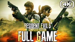 RESIDENT EVIL 5 Gameplay Walkthrough FULL GAME 4K 60FPS No Commentary COMPLETE EDITION [upl. by Morez]