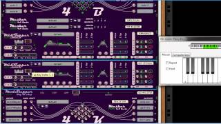 Harmonics amp Octave Shift from Midi Keyboard [upl. by Edlun]