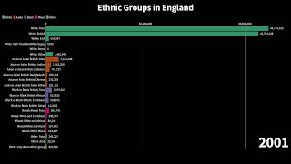 Ethnic Groups in England 1991 to 2021 [upl. by Claybourne]