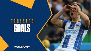 EVERY Leandro Trossard Premier League Goal For Brighton [upl. by Fife]