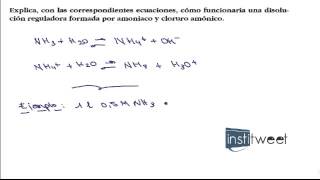 Ejercicios resueltos disoluciones amortiguadoras bachiller [upl. by Huston]