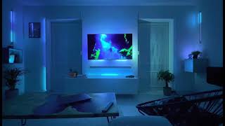 Hue Sync Box whit Hue Gradient lights Dolby Trailer Universe [upl. by Cathrine323]