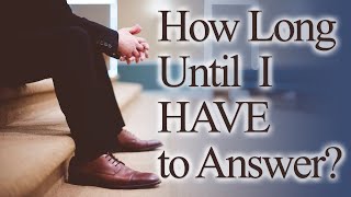 How Long Can You Wait Before Accepting or Declining Job Offer [upl. by Kentigerma150]