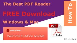 Get the Best PDF Reader  FREE Download and Install of Adobe Acrobat [upl. by Mcadams539]