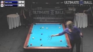 Ga Young Kim v Laura Smith Ultimate 10 Ball Championships 2013 [upl. by Josephine]